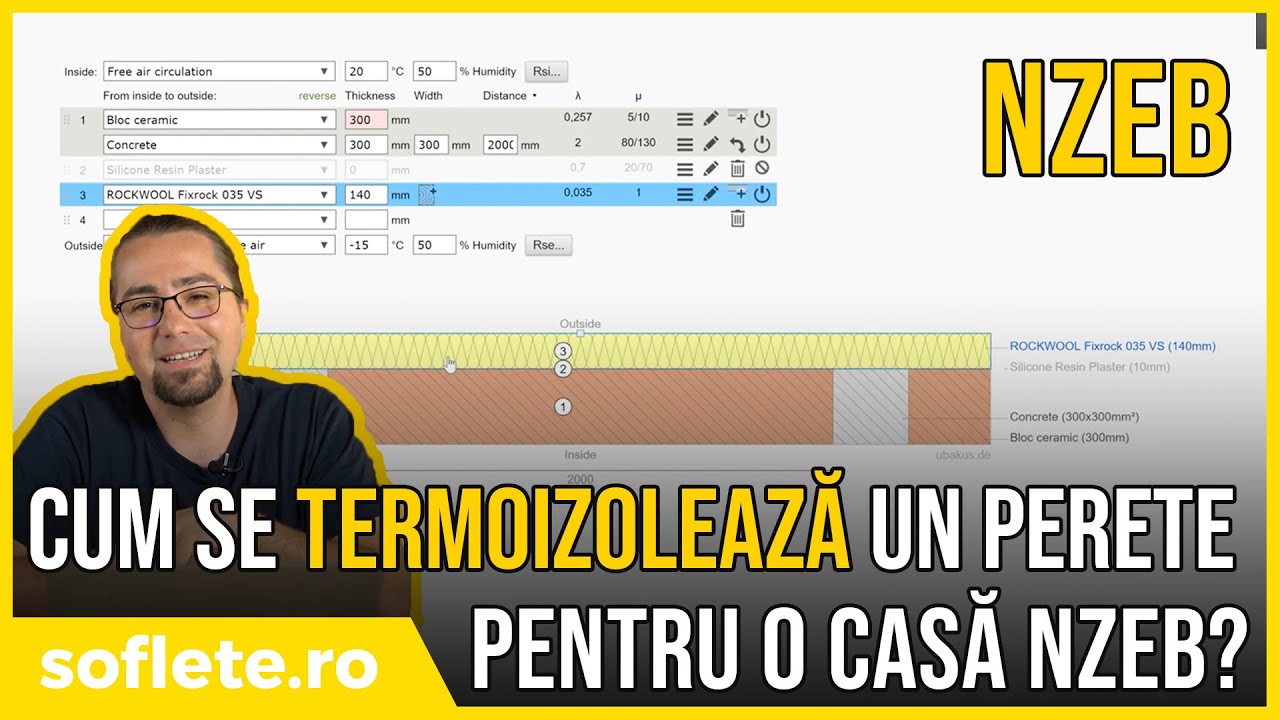 Cum se termoizolează un perete pentru o casă nZEB?