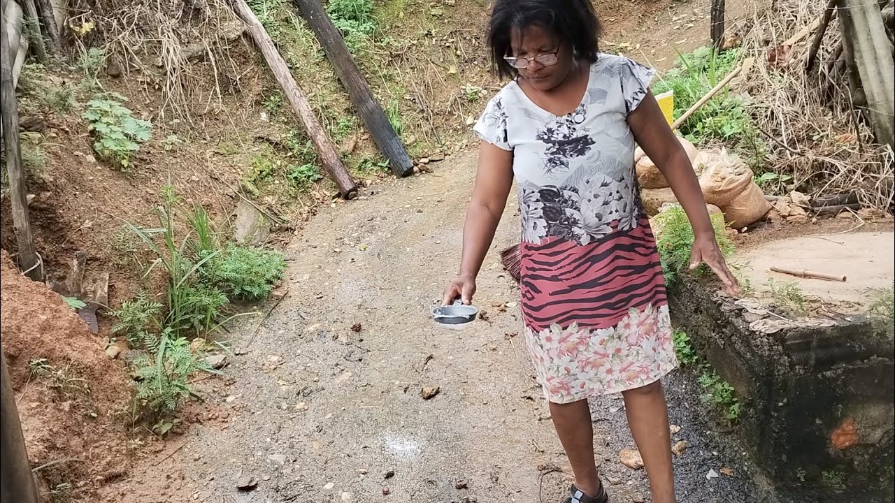 Tá tudo com lodo.