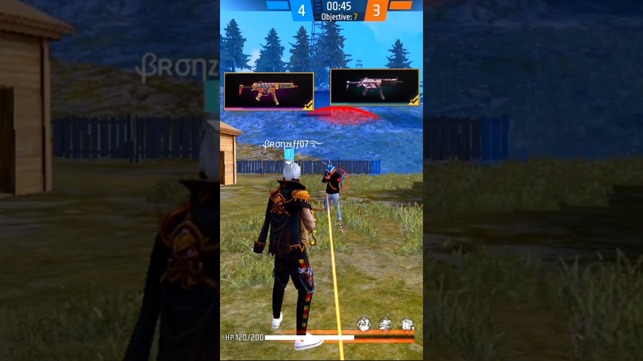 MR. NUTCRACKER MP5 VS PINK BARRAGE MP5 🎯 WHO WILL WIN 🤔🔥 #shorts