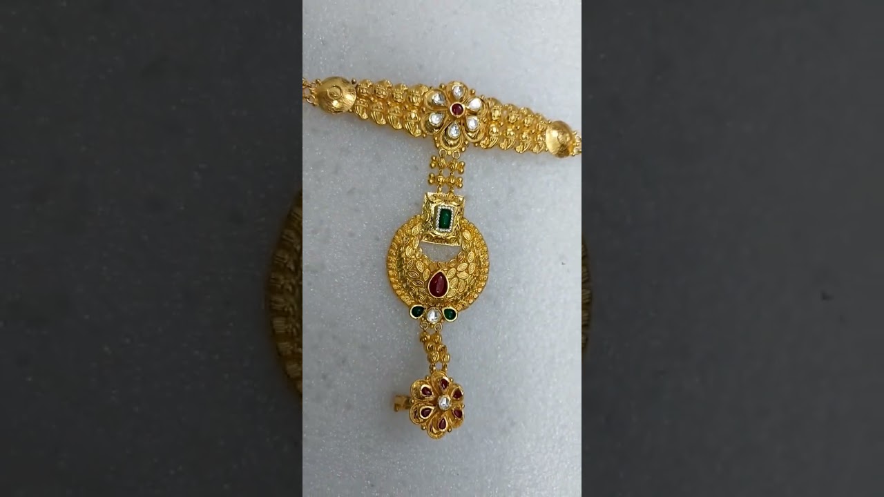 916 antiq  hathpan kundan work
