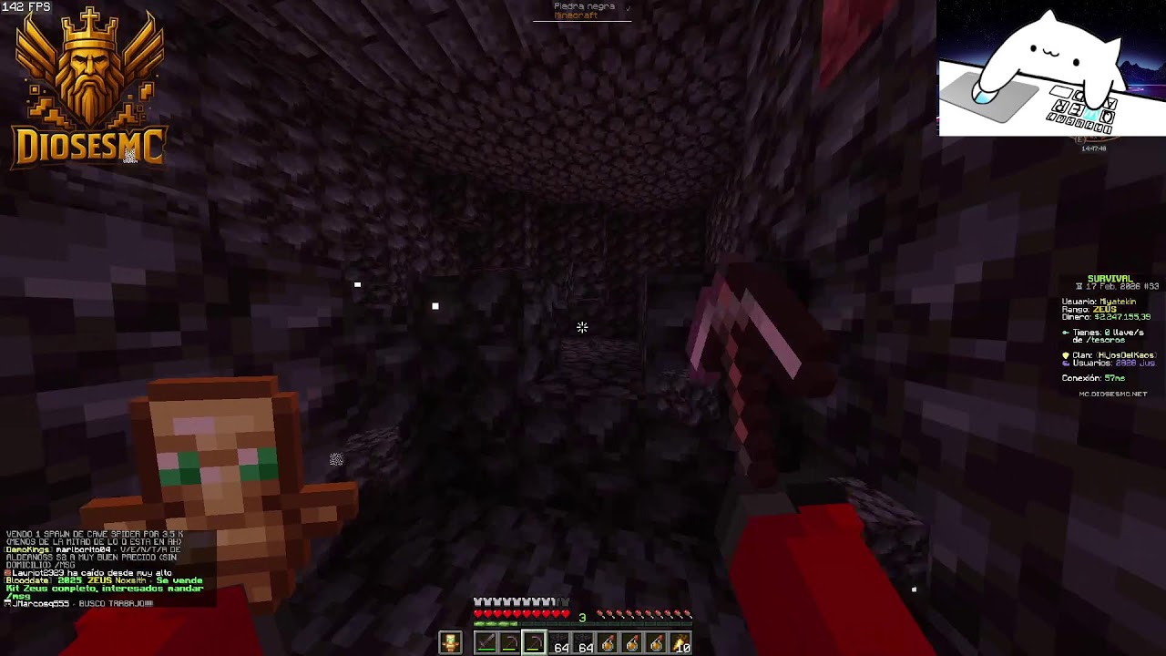 EXPANDIENDO EL MEJOR WARP EN DIOSES MC - PWARP VISIT Miyatekin