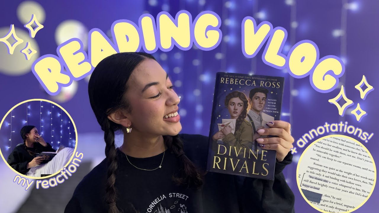 divine rivals reading vlog! 💌 (annotations, reactions, + mini review!)