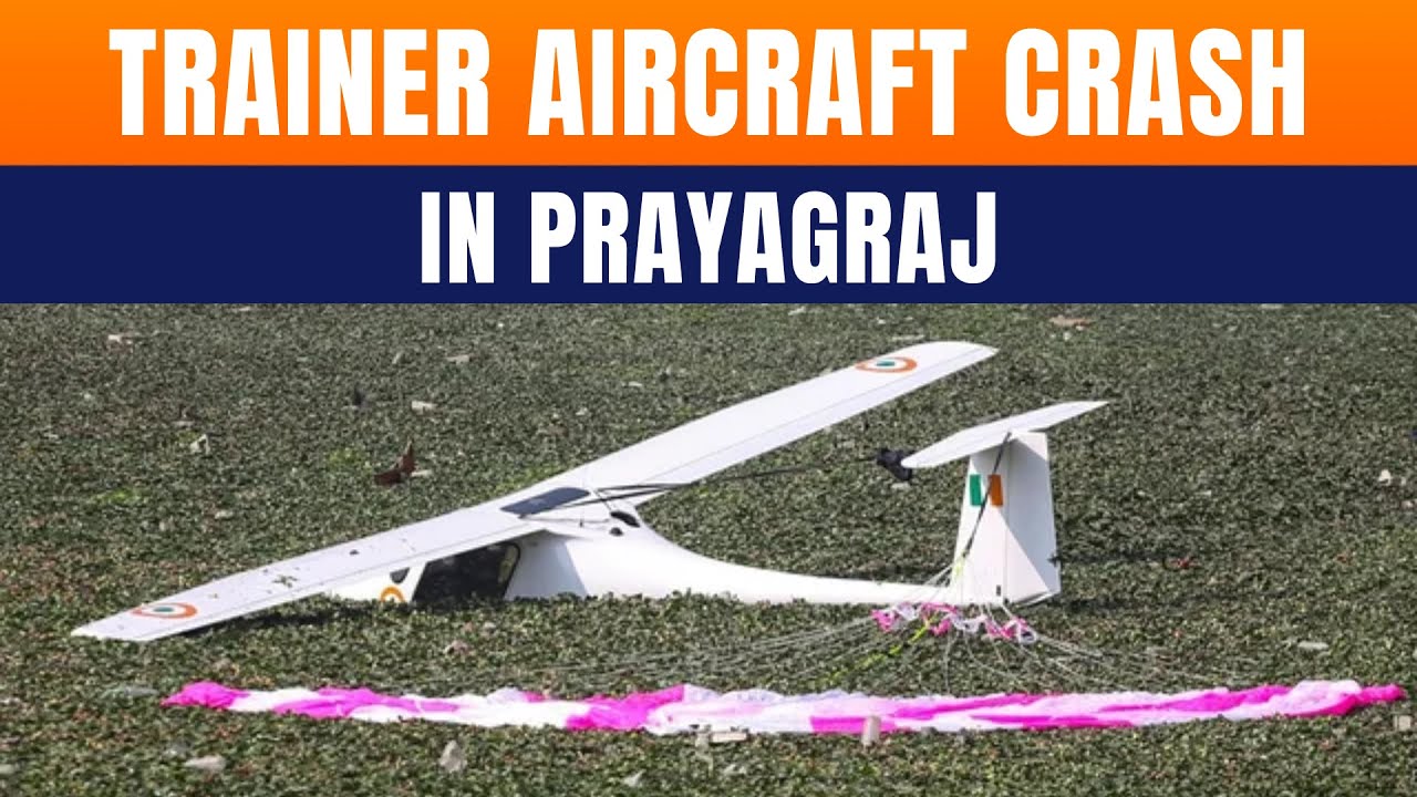 LIVE: Trainer Aircraft Crashes Into Pond In Prayagraj | Probe Underway | News9