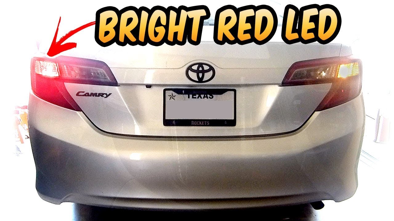 Super BRIGHT Red LED 7443 7440 turn signals Camry