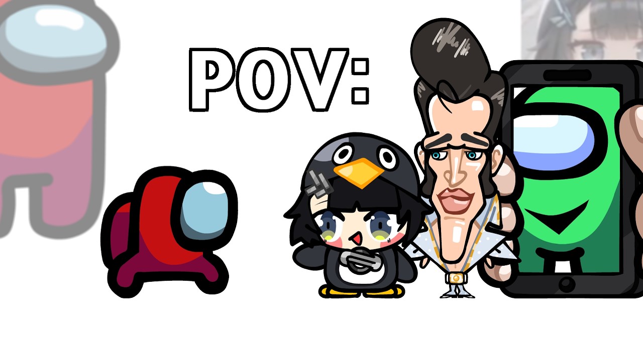 Mini Crewmate Kills Famous Meme Characters🐧 - Part 15 | Among Us