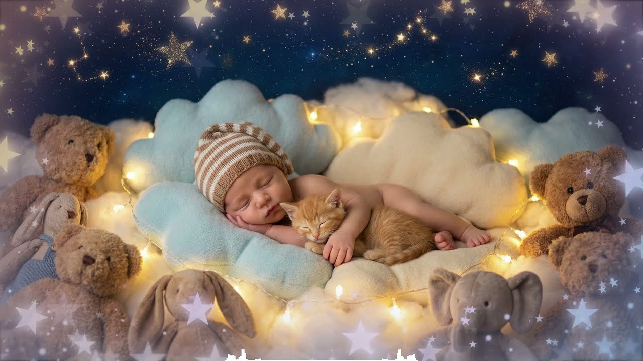 4 Hours Mozart for Babies Brain Development 🧠 Soft Lullaby for Sleep & Bedtime 🌙