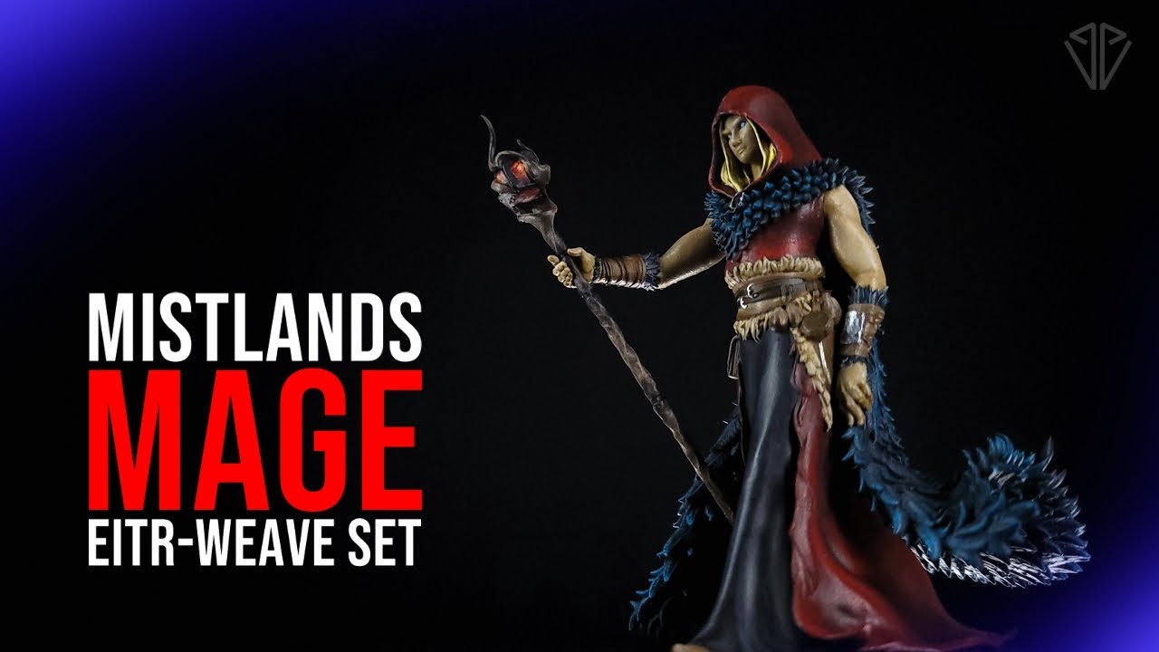 Modeling an Eitr-Weave Mage using Shapelab VR! 3D Print & Paint - Valheim Fan Art