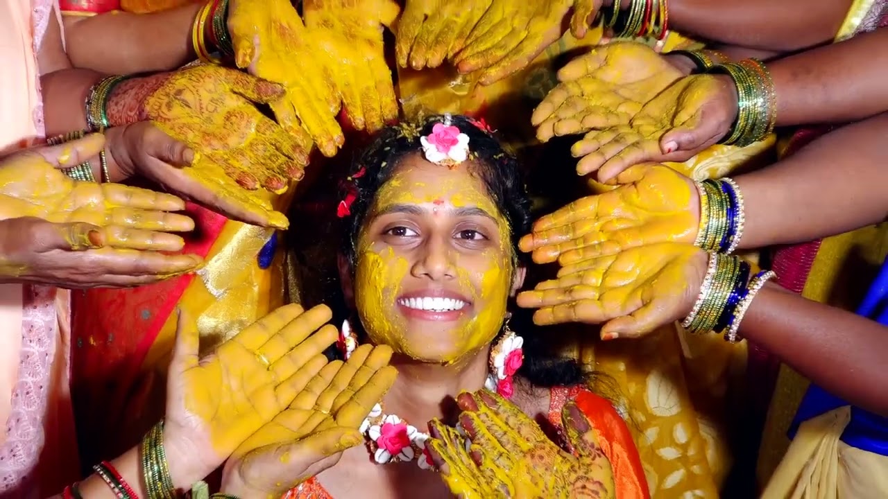 #haldi#akka💚🩷