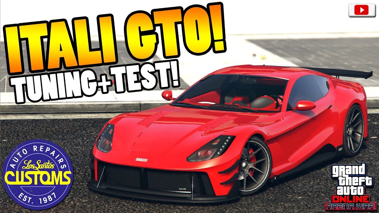 😍🛠Teuerster Sportwagen ITALI GTO Tuning+Test!😍🛠[GTA 5 Online Arena War Update DLC]