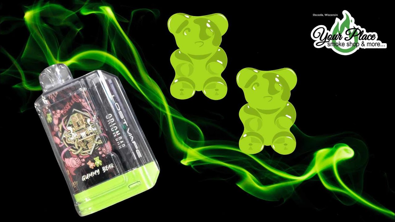 Orion Bar gummy bear Disposable Vape Review by Your Place LLC