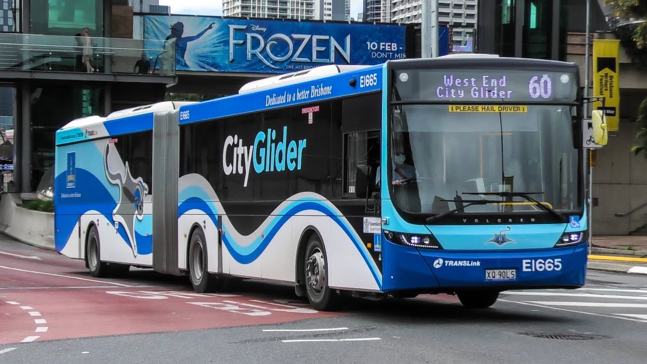 Buses at Brisbane Cultural Center
