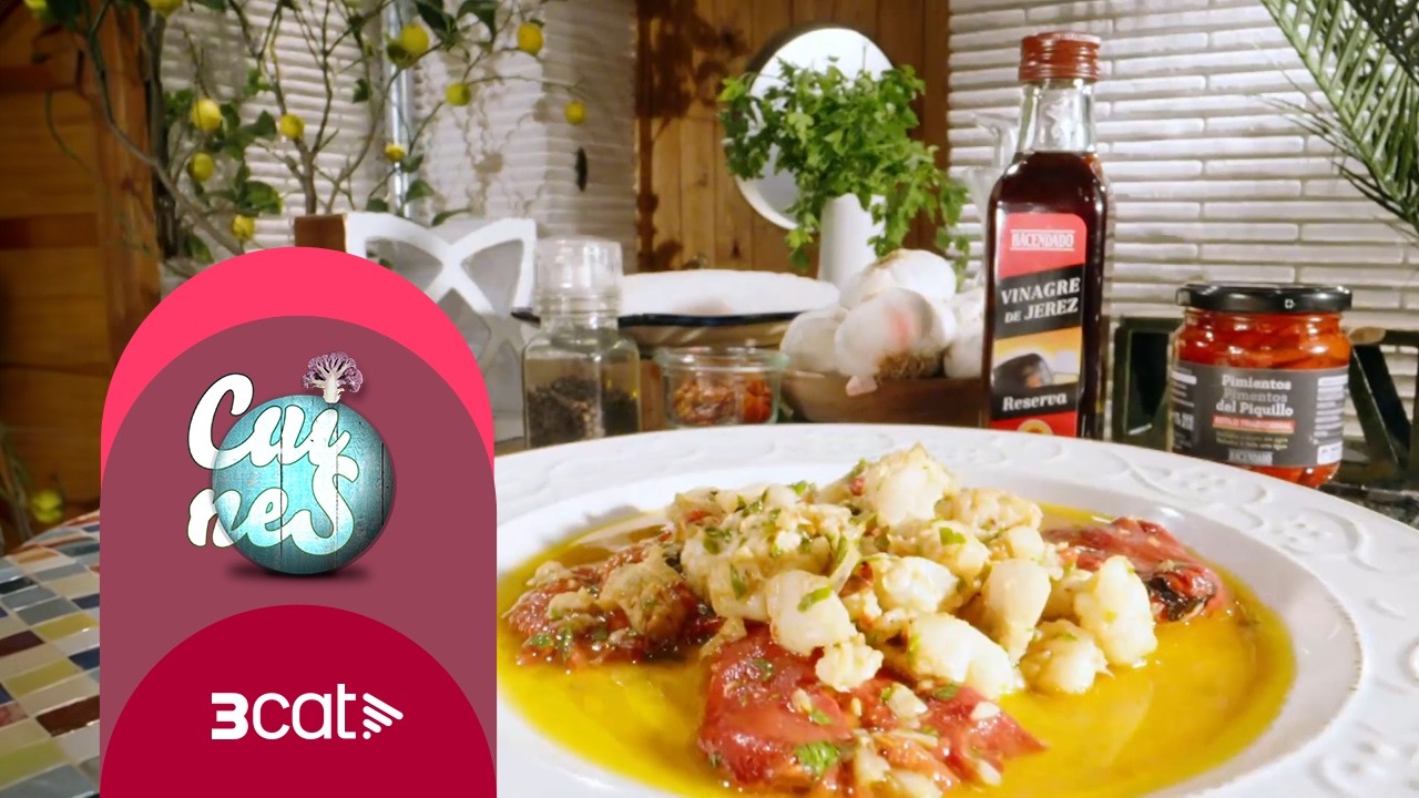 Guisat de piquillos amb bacallà | Cuines