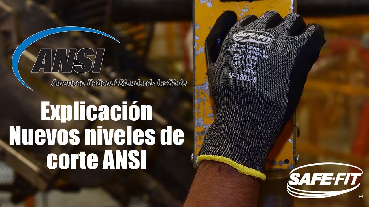 Explicación nuevos niveles de corte ANSI