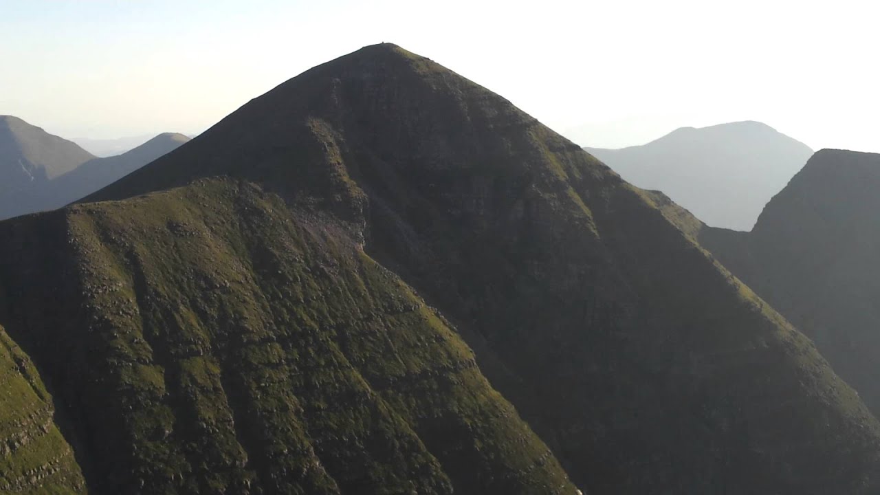 Reaching the top of tom na gruagaich