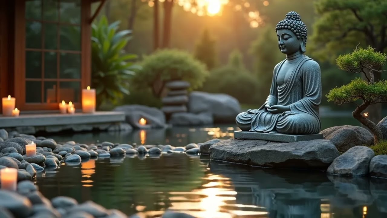Peaceful Lake Water 🌅 | Calm Evening Ambience