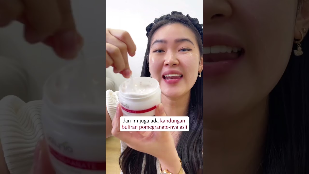 Cek POLYNIA | Pomegranate Revitalizing Face Mask | Masker Anti Aging | Mengencangkan Wajah |