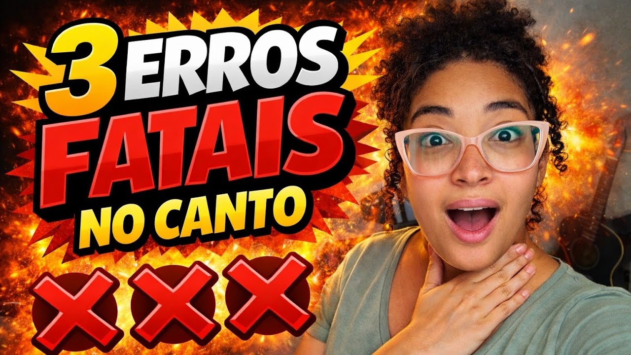 3 ERROS DE CANTORES INICIANTES que estão te Prejudicando! #dicadecanto #cantoiniciante