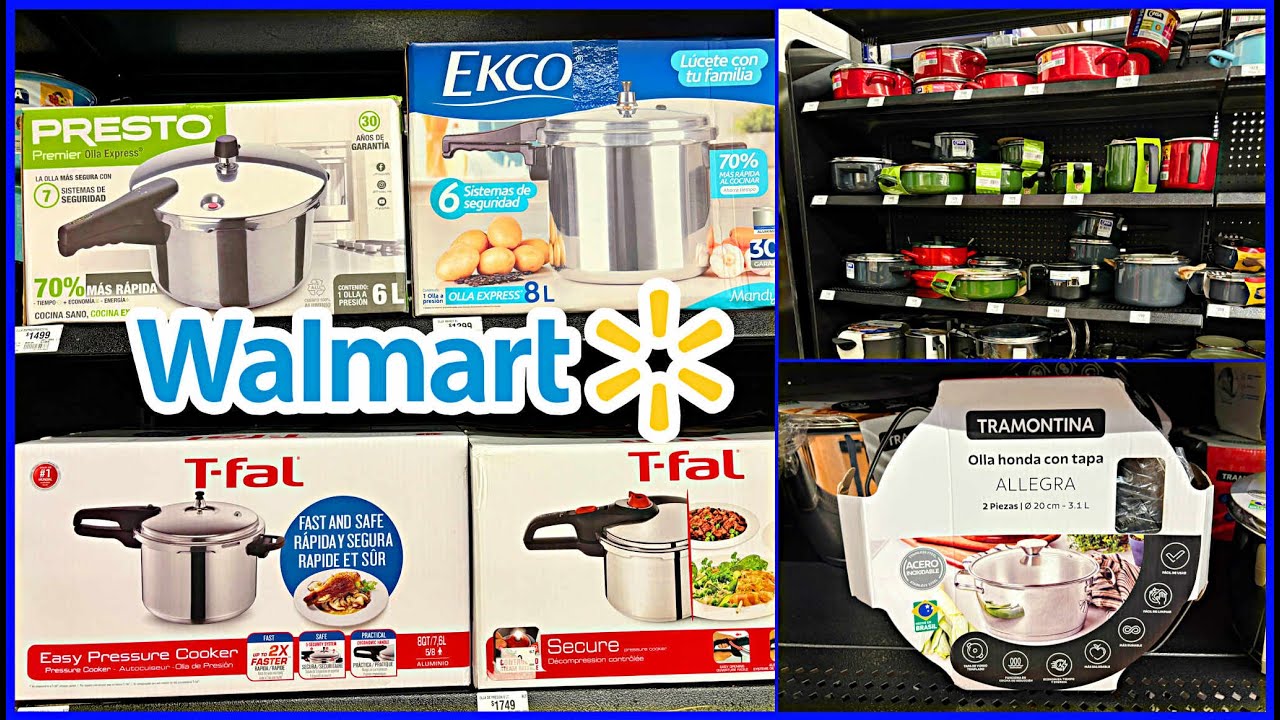 OLLAS EXPRESS, VAPORERAS, CACEROLAS Y SARTENES EN WALMART 🤑💙