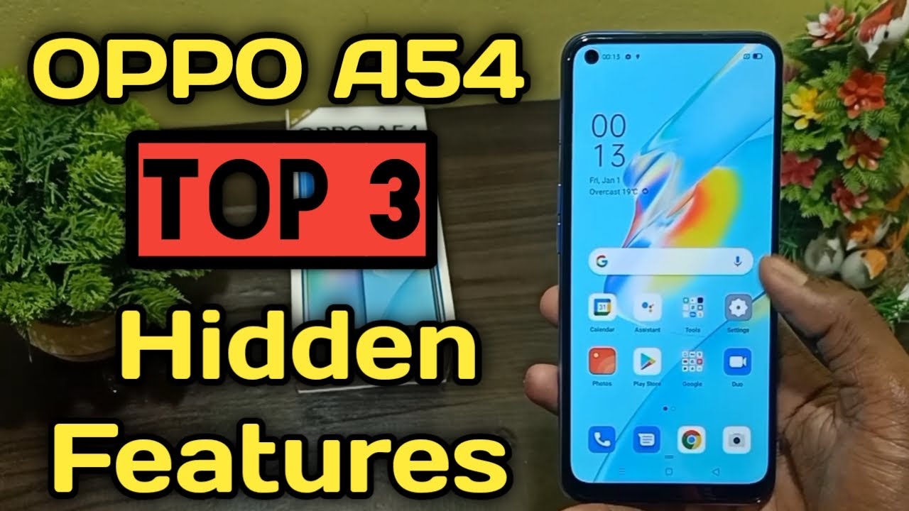 OPPO A54 Top 3 Best Features || tips and tricks