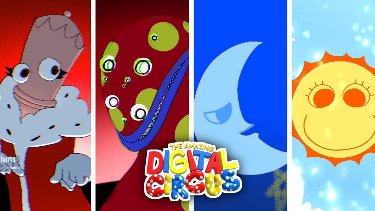 Digital Circus Transformation Compilation part 2 | The Digital Circus Animation (NON CANON)