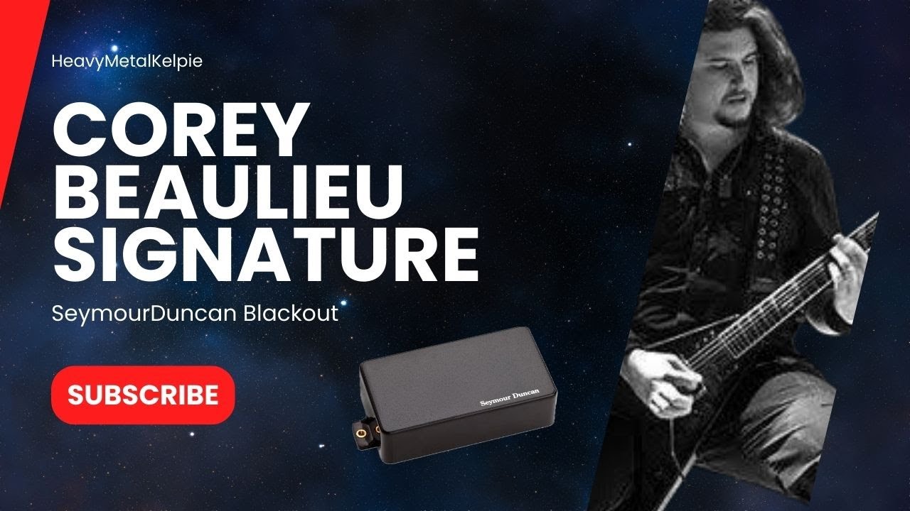 Seymour Duncan Corey Bealieu Signature Blackout
