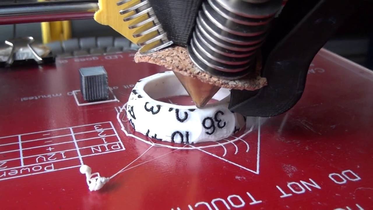 3D bicolor printing with diamond hotend