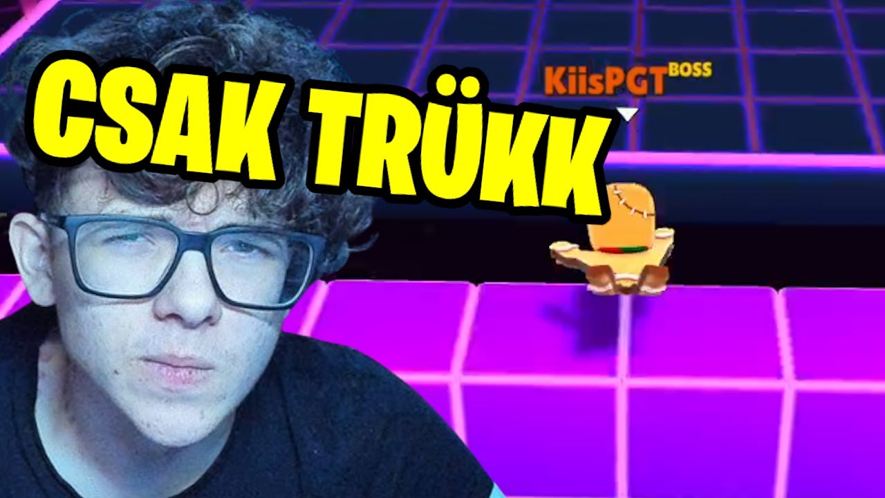 BLOCK DASH DE CSAK TRÜKKÖZVE MEHETEK TOVÁBB! BARÁVAL STUMBLE GUYS
