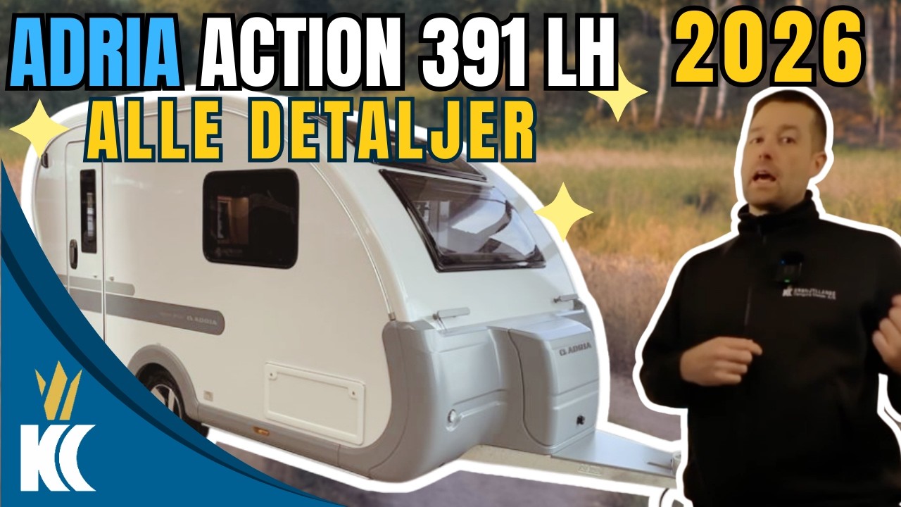 Adria Action 391 LH | Find forkælelse i ALLE hjørner