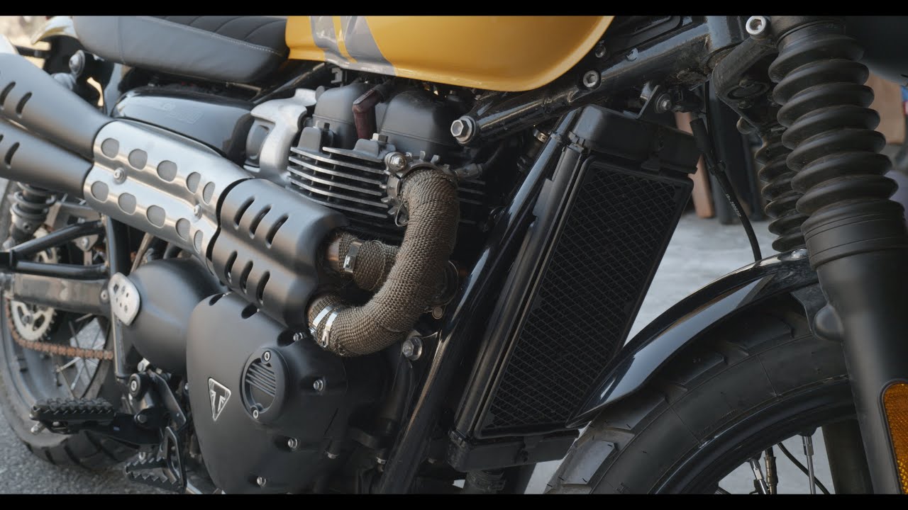 Budget Exhaust Heat Wrap Install – Cheap Mod, Big Results! | Triumph Scrambler 900