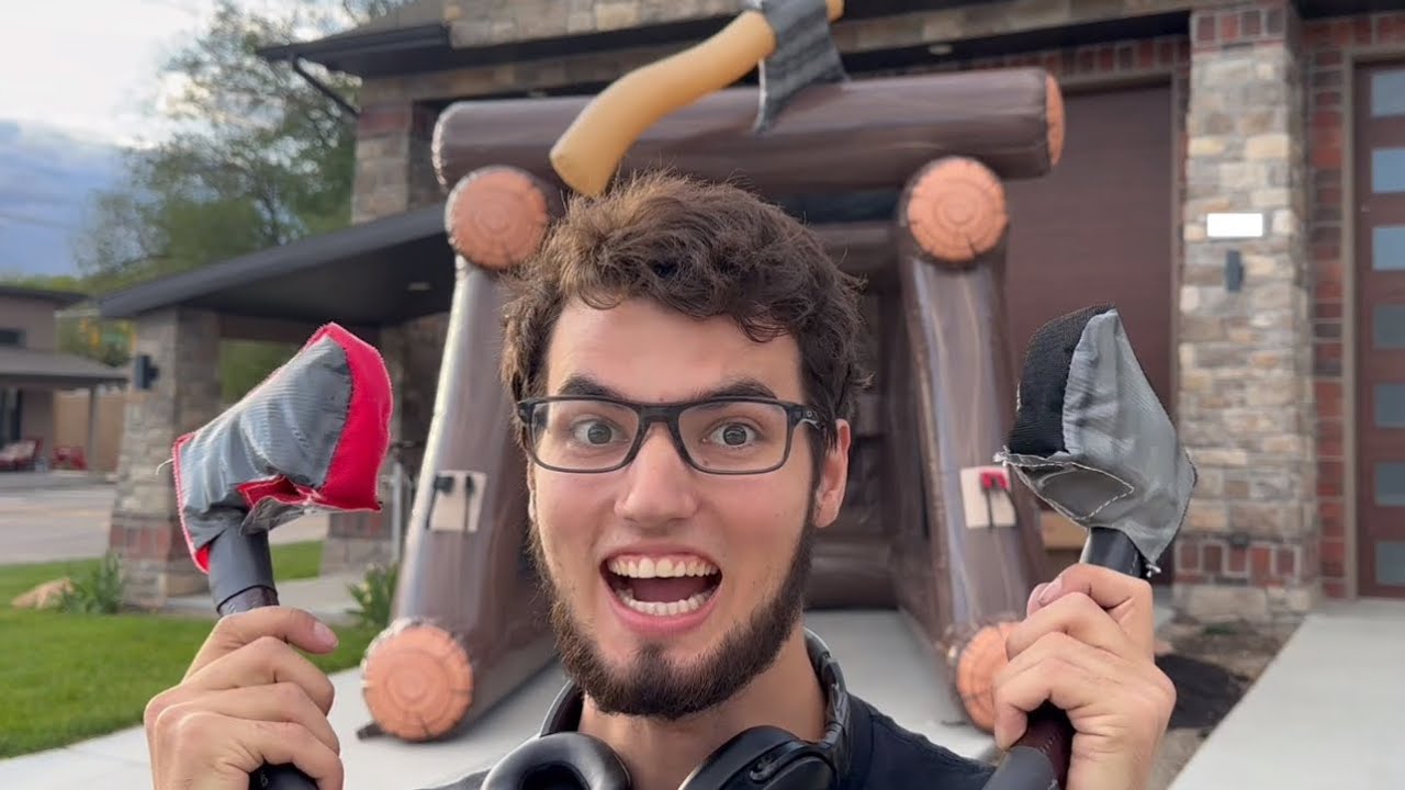 I THROW AXES AT PEOPLE