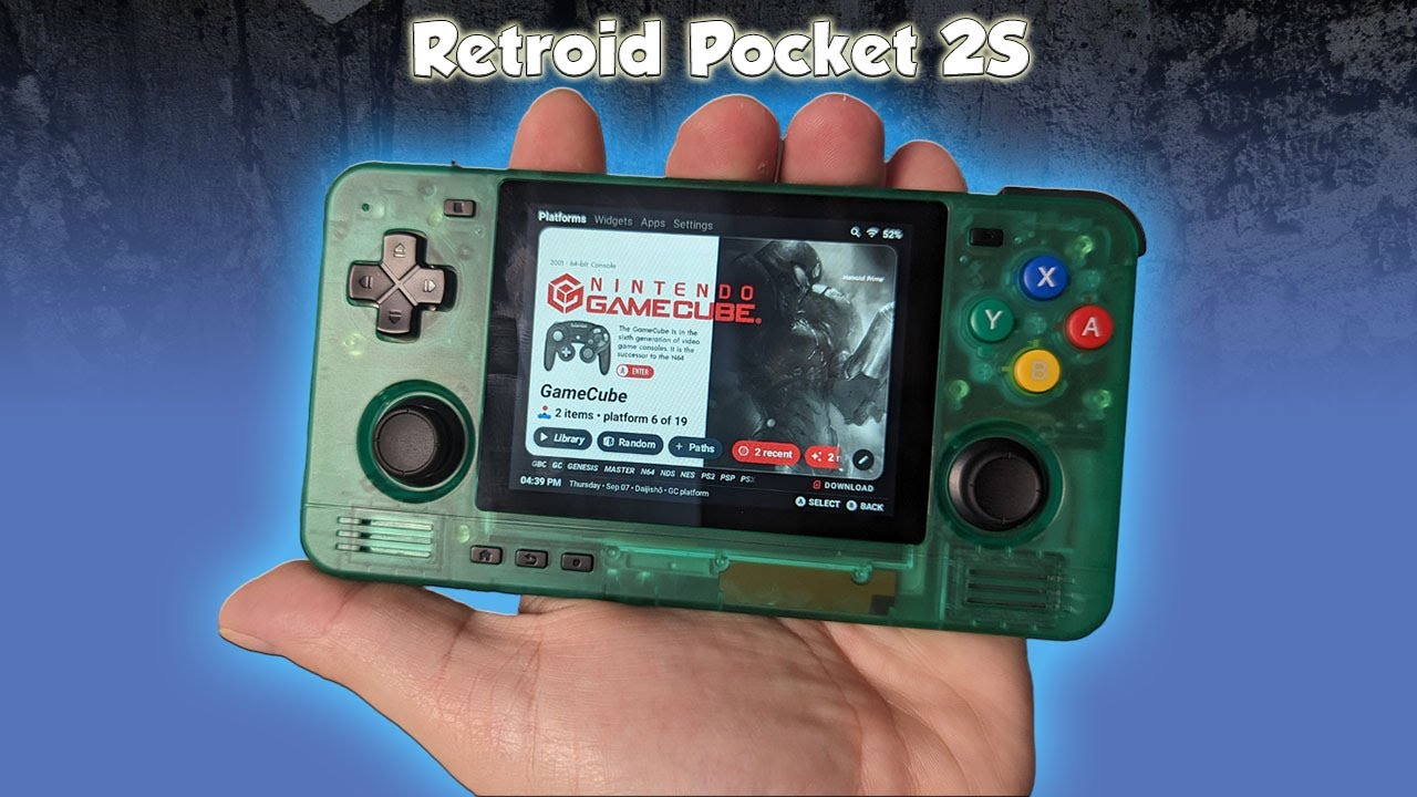 ✅ Обзор Retroid Pocket 2S 🔥 Лучшая портативка в 2024 году с Алиэкспресс - Игровая ретро приставка
