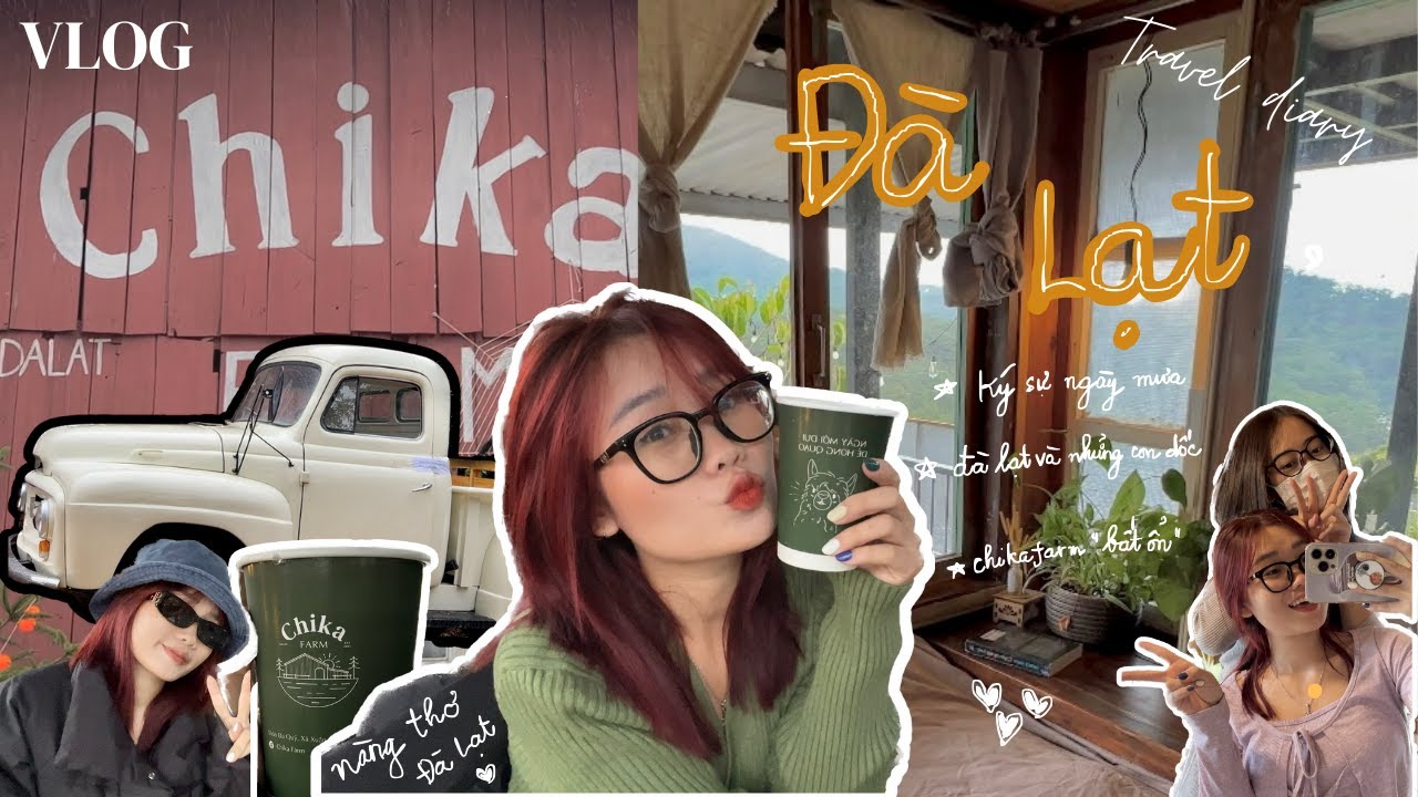 (vlog🐑) đà lạt ep.1🌦️ngày đầu ở Đà Lạt hơi nhiều 