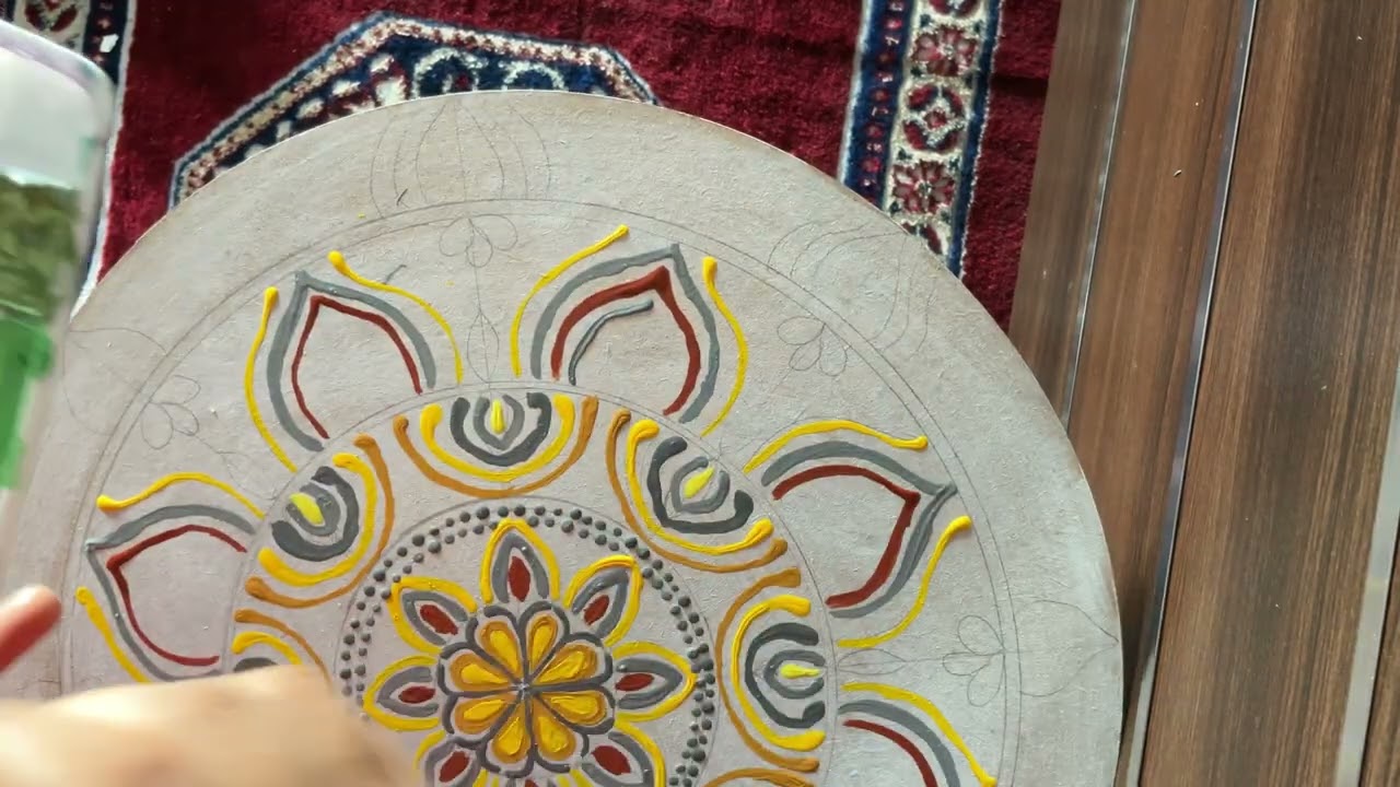 Detailed Process: Painting on MDF Board
