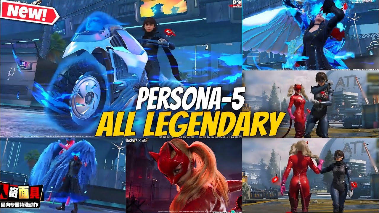 *NEW* Persona-5 Royal All New Legendary Character | Lobby intro+Execution+All Rewards | CODM S6 2026