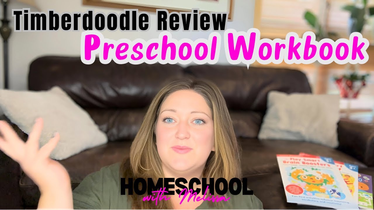 HOMESCHOOL REVIEW - Play Smart Brain Boosters Workbook | Timberdoodle | Best Preschool Learning Tool