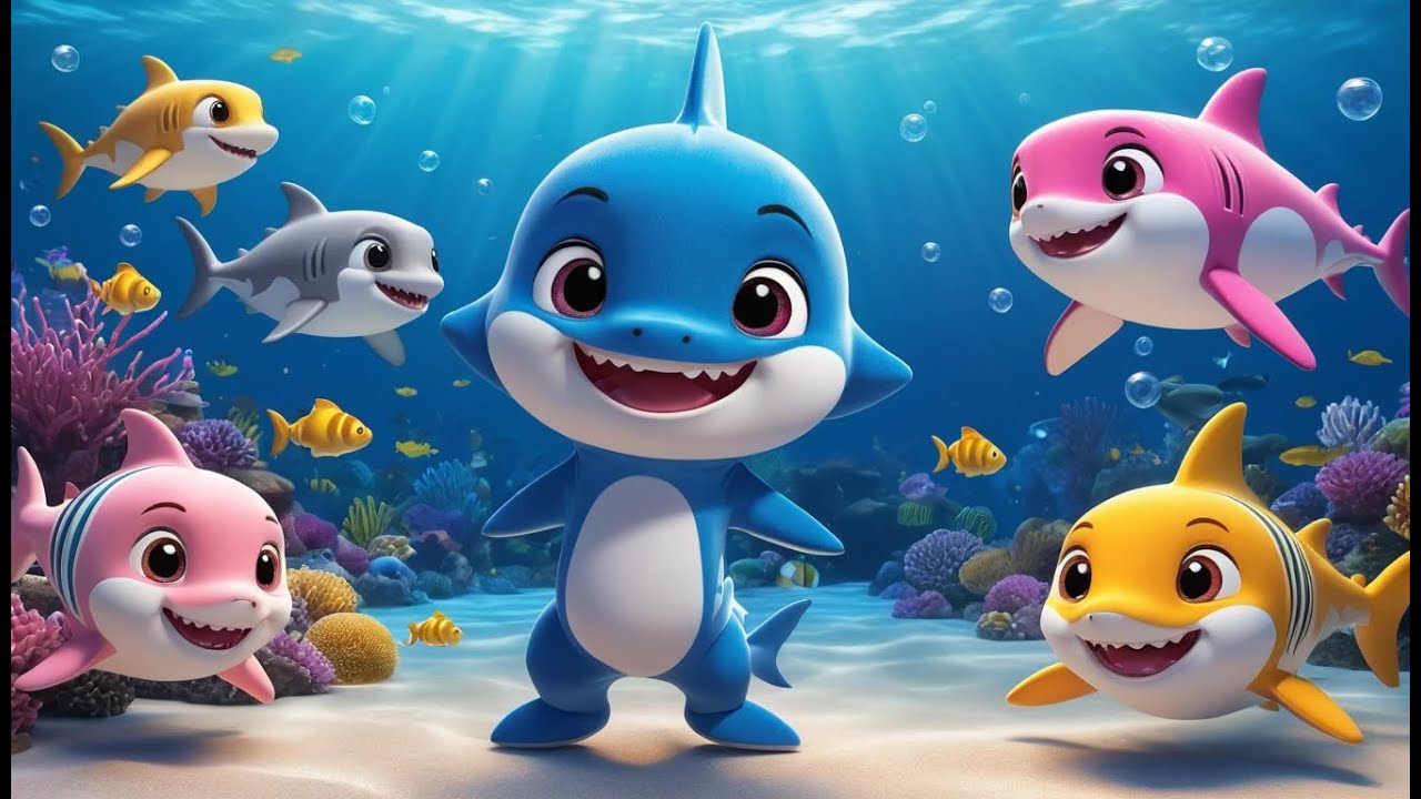 Baby Shark Color Swim | Fun Learning & Action Song for Toddlers