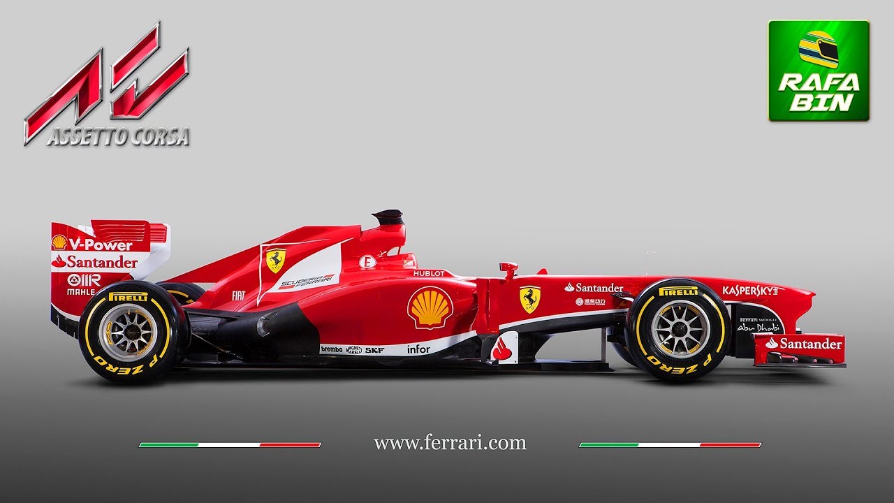 ASSETTO CORSA TESTAMOS A FERRARI F138 EM SPA FRANCORCHAMPS