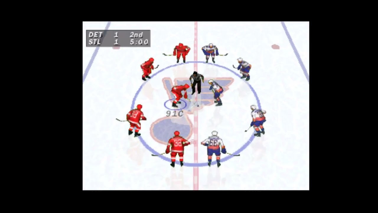 NHL Face Off - Game 3 (4-1 Loss) First Round - Detroit Red Wings vs St. Louis Blues (PS1)