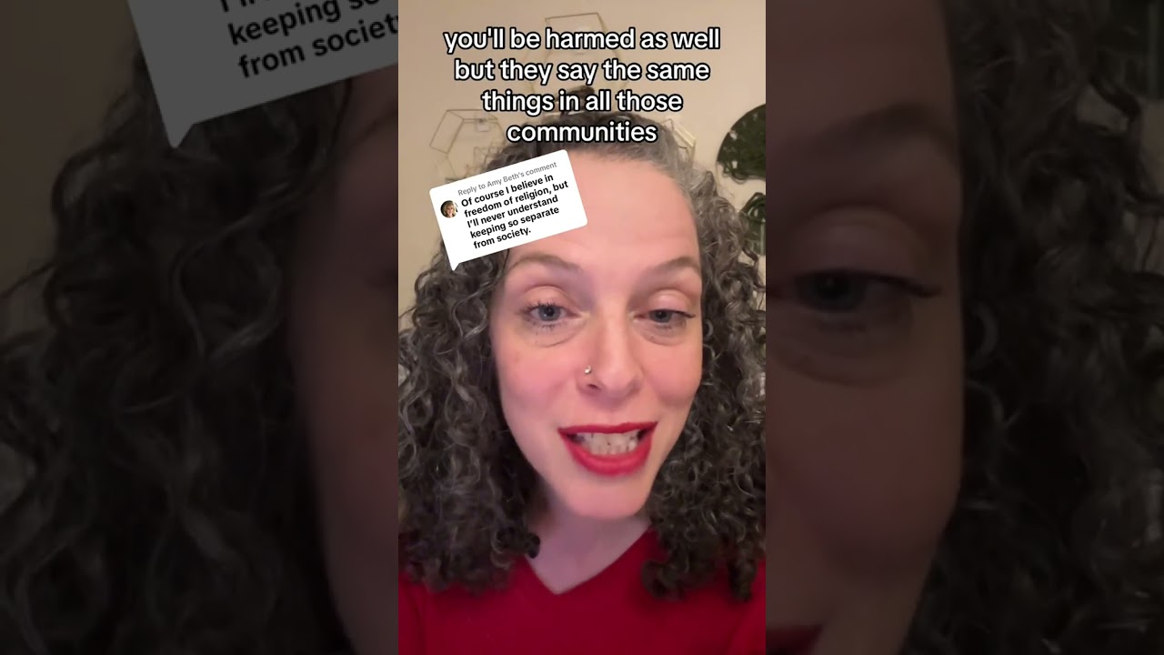 Beth all fundamentalist and the high control groups keep its member separate