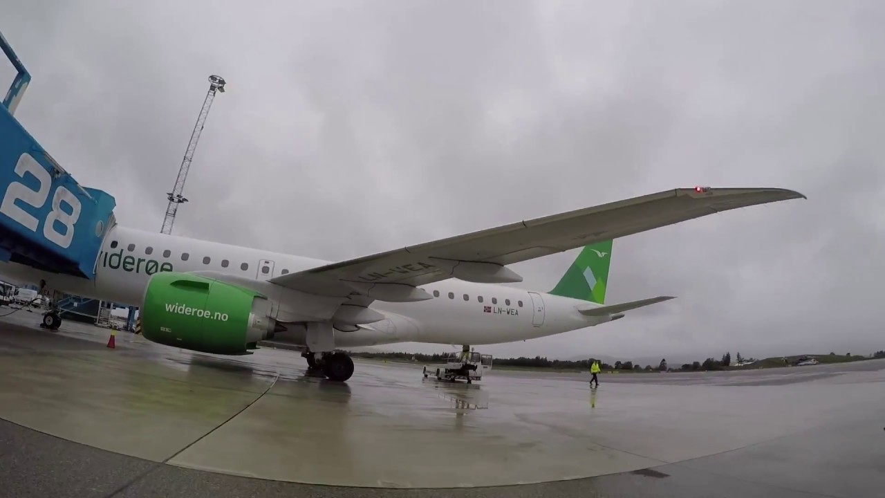 TRIP REPORT | Wideroe E190-E2 (first ever delivered E2)