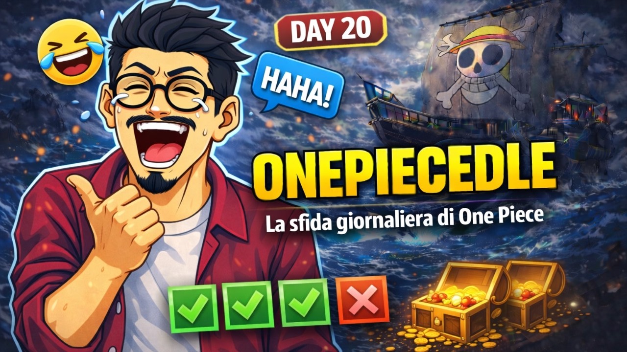 ONEPIECEDLE #20 – La sfida giornaliera di One Piece | Riesci a indovinarlo prima di me?