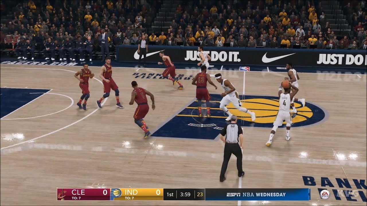 NBA Live 19 - Indiana Pacers vs Cleveland Cavaliers - Gameplay (HD) [1080p60FPS]