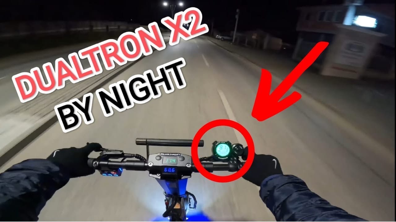 DUALTRON X2 (110Kmh) NIGHT DRIVE POV 🚀 +90KMH IN THE CITY 🔥 [4K]