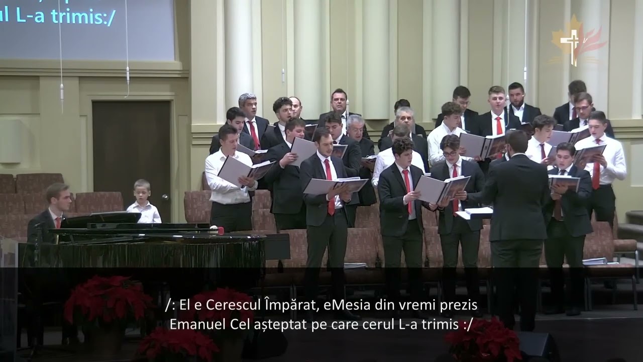 Se lasă noaptea-n Betleem - Corul Bărbătesc din Kitchener | Concert de Colinde 2022