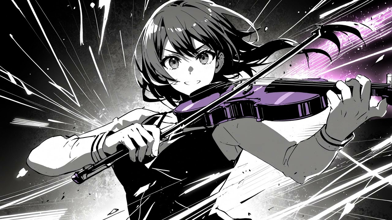 Violin Electric/Rock Blend Instrumental BGM - FREE