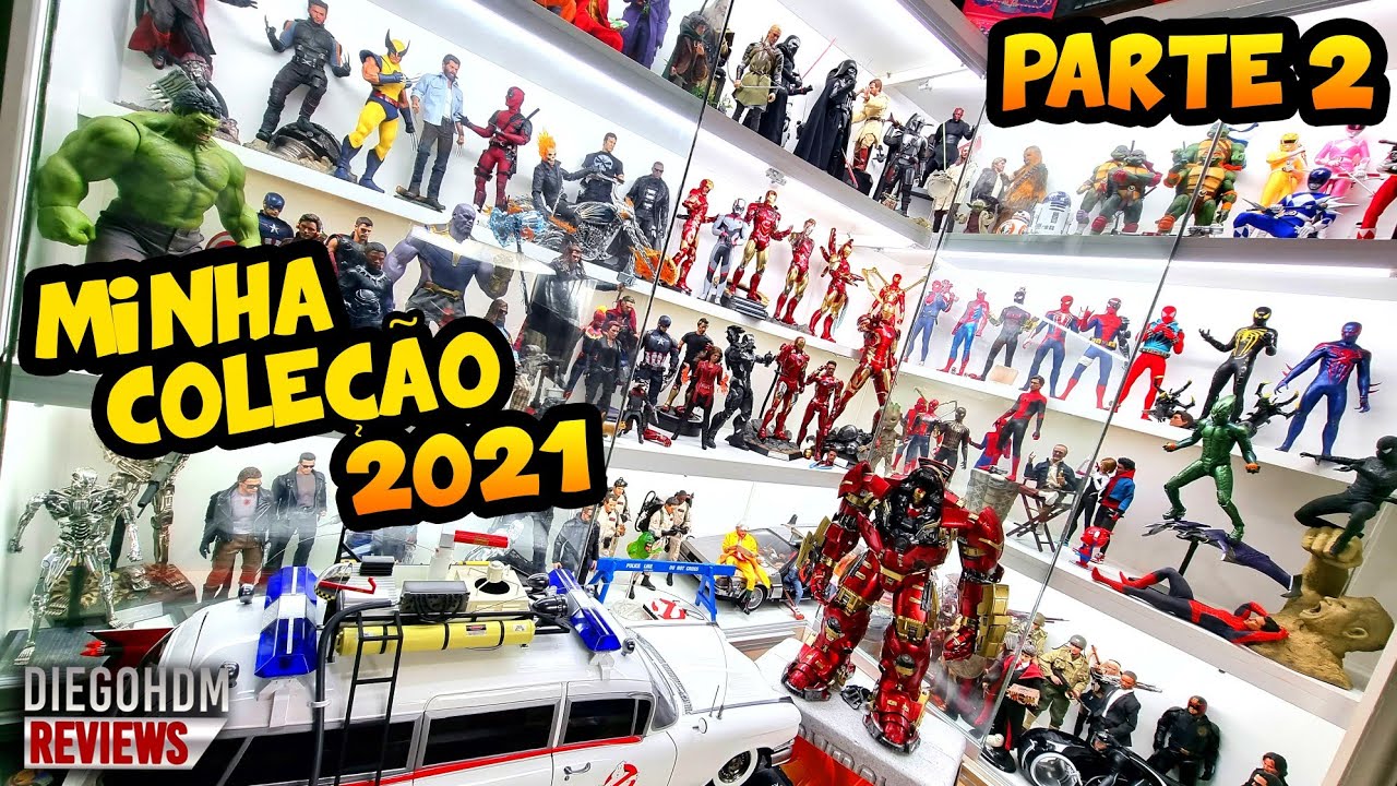 MINHA COLEÇÃO de Action Figures 2021 - PARTE 2!  Hot Toys, SH Figuarts, Gi Joe e Outros