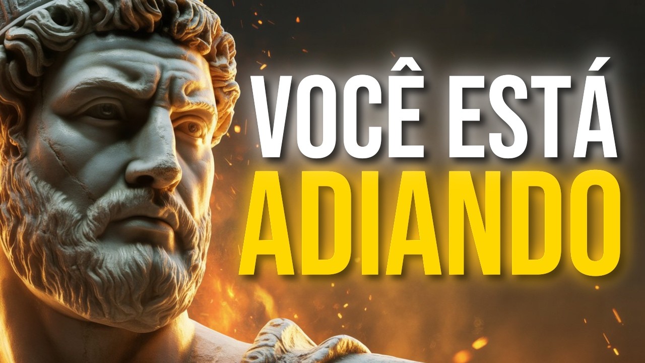 Você não ESTÁ VIVENDO! Está esperando a vida começar #estoicismo
