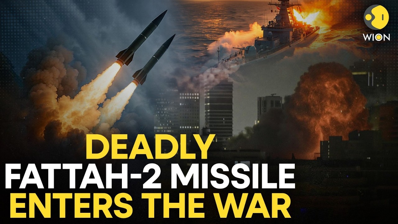 Iran Attacks US-Israel: Tehran Fires DEADLIEST 'Fattah-2'  Missile In Counter Strike |WION Originals