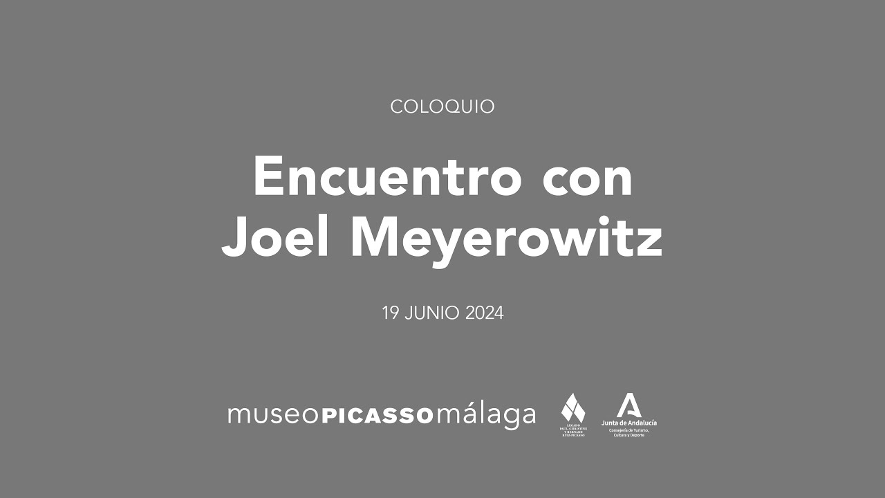 Coloquio. Encuentro con Joel Meyerowitz.