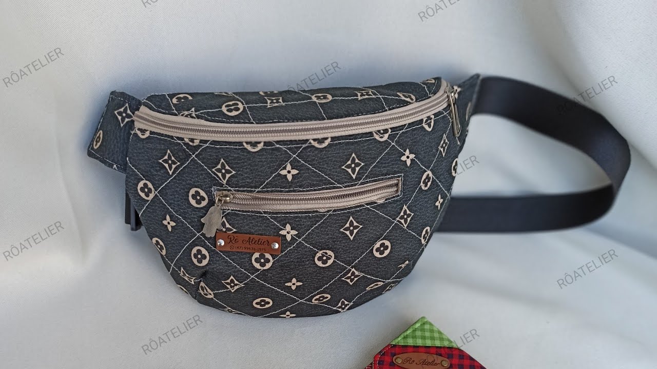 pochete maia com molde te ensino a fazer